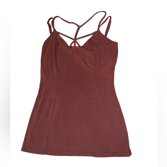 BKE RED Strappy Tank Top - Picture 4 of 5